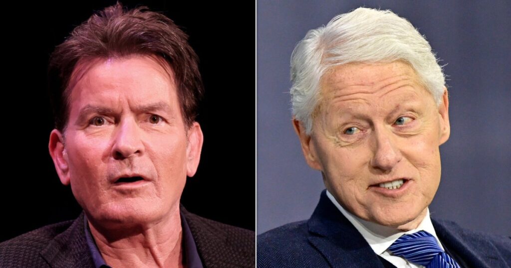Charlie Sheen Claims Bill Clinton Tried To Pursue His Girlfriend In The ‘80s Charlie Sheen Claims Bill Clinton Tried To Pursue His Girlfriend In The ‘80s