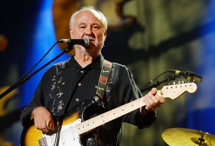 Sonny Curtis was inducted into the Rock and Roll Hall of Fame as a member of The Crickets in 2012.