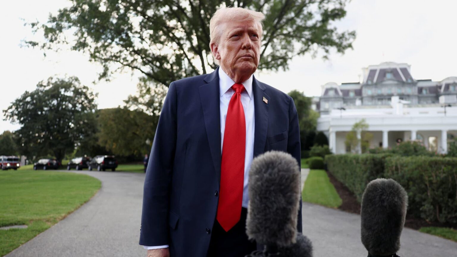 Trump says Charlie Kirk shooting suspect is in custody