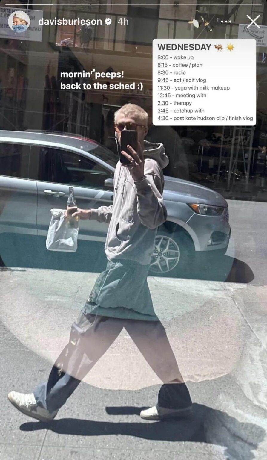 my favourite niche content is influencers posting their daily schedules so we can all witness the unimaginable burden of morning yoga classes