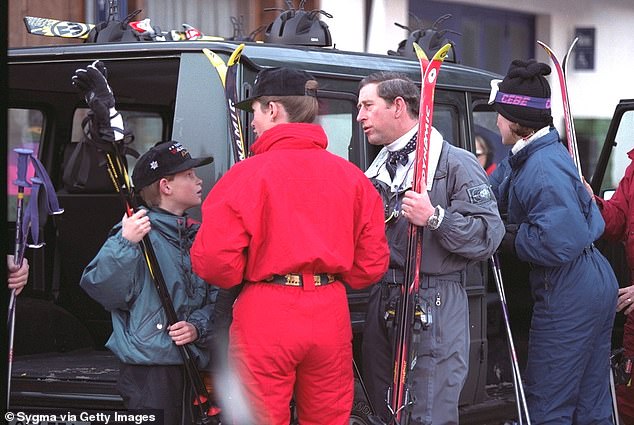 The former nanny was thought of as a 'big sister' to William and often joined the family on holiday