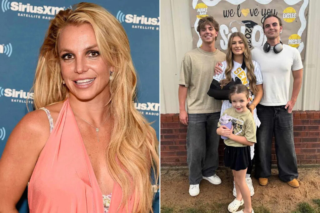 Britney Spears' Teenage Sons Preston and Jayden Look All Grown Up as They Reunite with Jamie Lynn Spears' Daughter Maddie