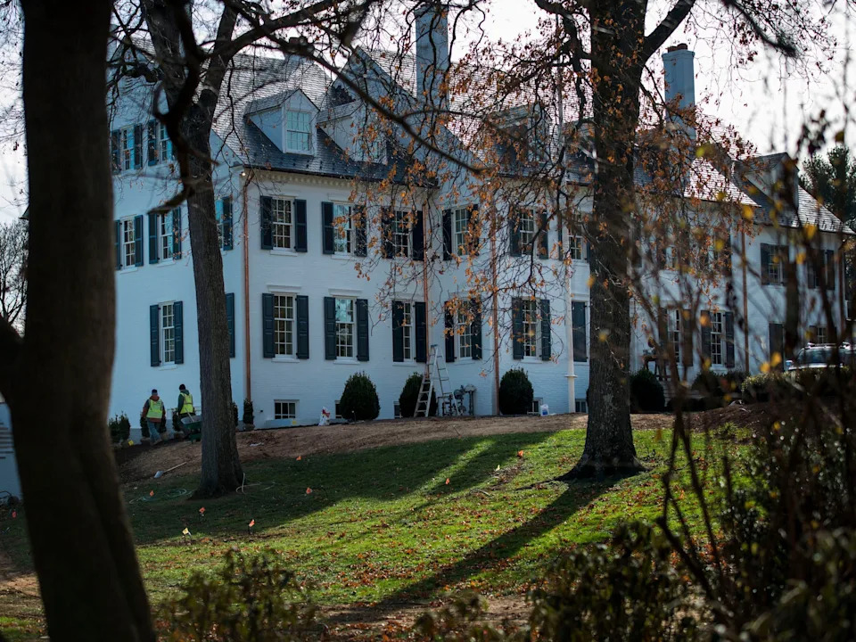 Hickory Hill was under renovation in 2013.