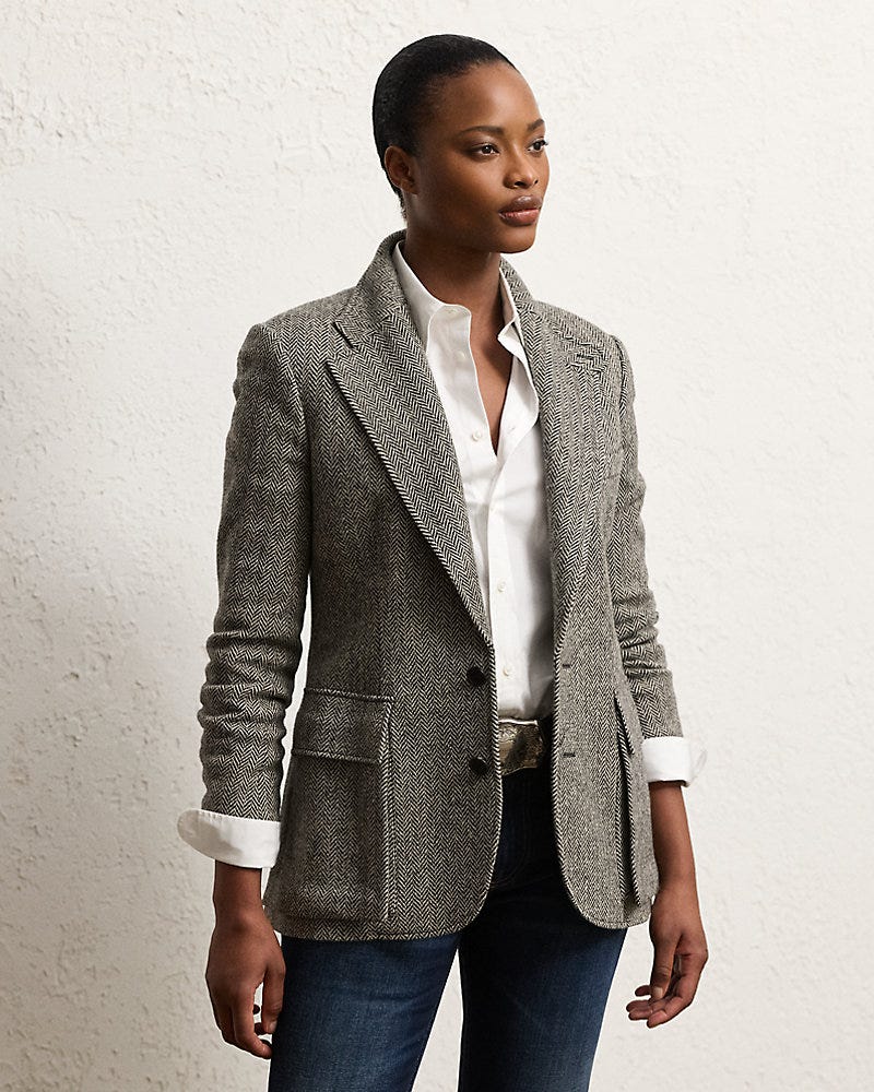 Preston Herringbone Tweed Jacket