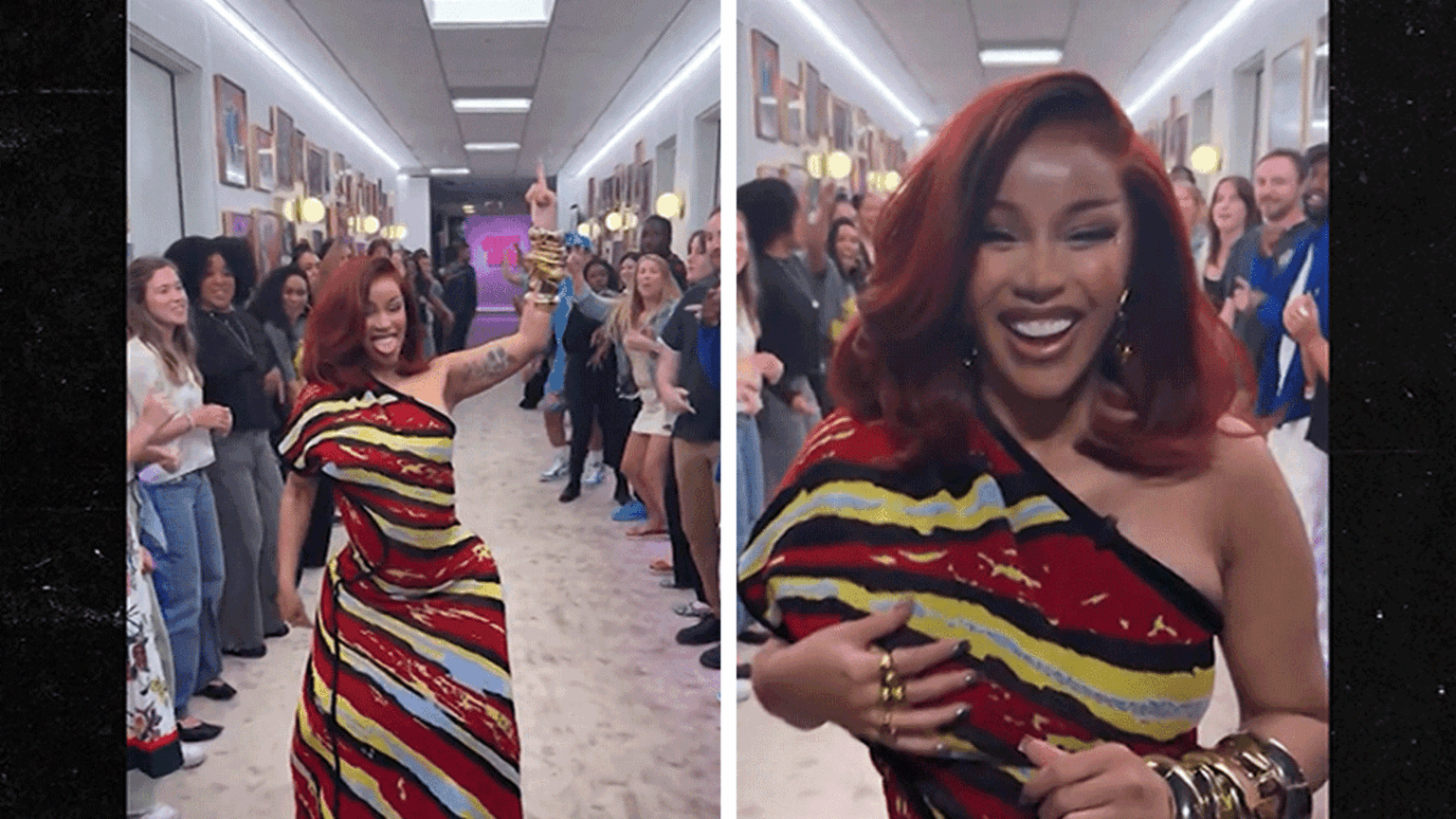 ‘Jennifer Hudson Show’ Remixes Cardi B’s ‘Bodak Yellow’ for Spirit Tunnel Walkout 'Jennifer Hudson Show' Remixes Cardi B's 'Bodak Yellow' for Spirit Tunnel Walkout
