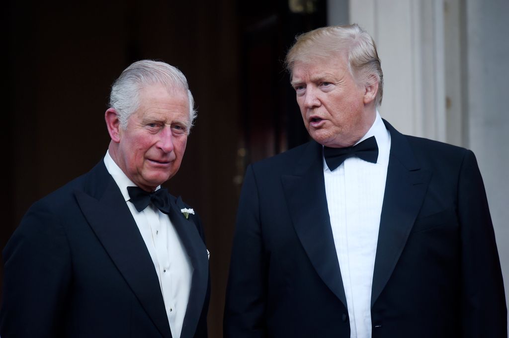 The pair ahead of a dinner at Winfield House in June 2019 