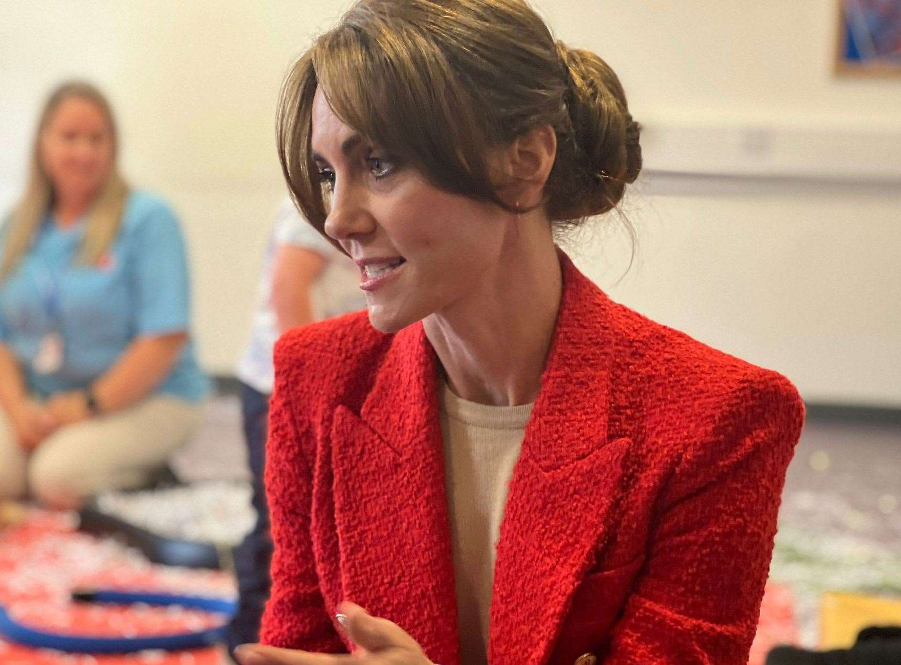 The Princess of Wales Kate during a previous visit to Kent in September 2023