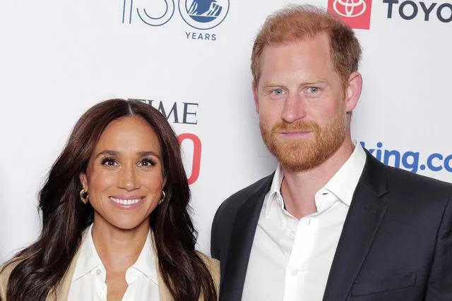 Craig Barritt/Getty Meghan, Duchess of Sussex and Prince Harry, Duke of Sussex attend the 2025 TIME100 Summit
