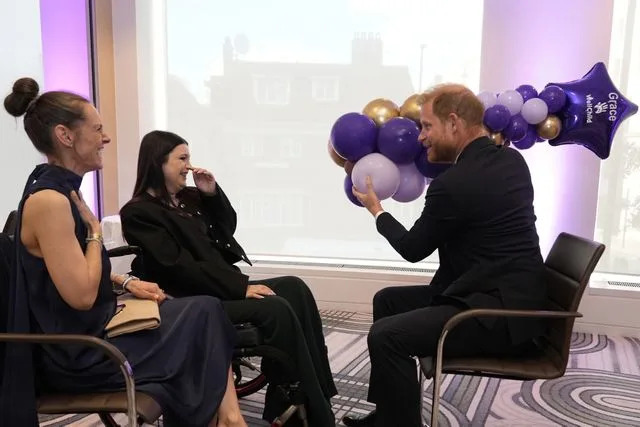 Aaron Chown - Pool/Getty Prince Harry at the WellChild Awards in London on Sept. 8, 2025