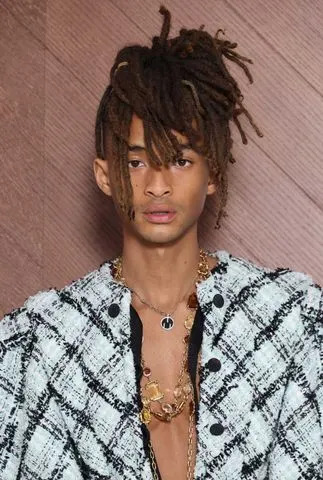Pascal Le Segretain/Getty Jaden Smith attends the Louis Vuitton Womenswear Fall/Winter 2025-2026 show as part of Paris Fashion Week on March 10.