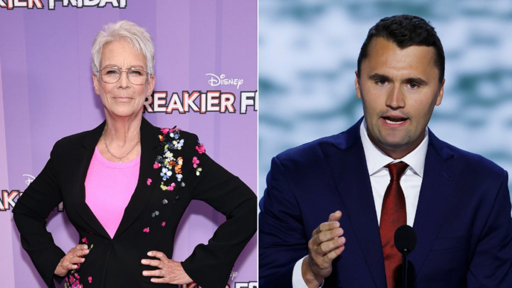 Jamie Lee Curtis gets emotional about Charlie Kirk killing
