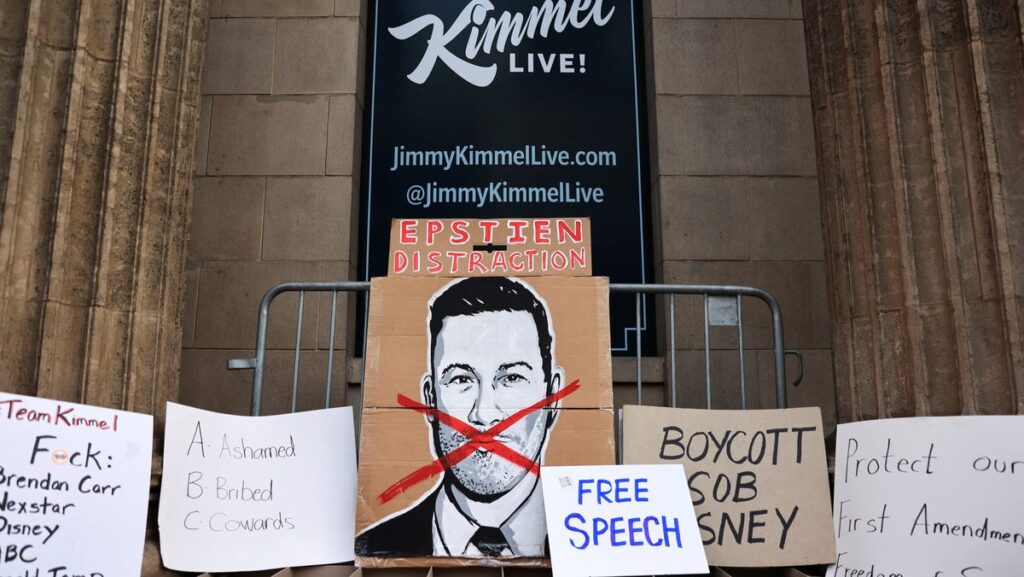 Former Disney CEO calls out Jimmy Kimmel suspension