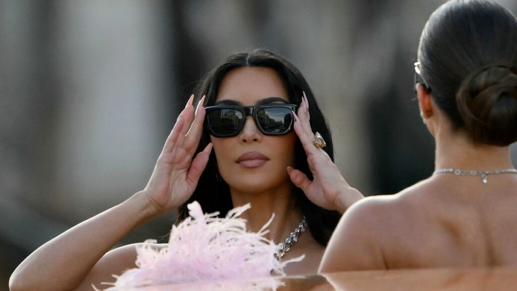 Kim Kardashian graces French Vogue cover wearing just diamonds