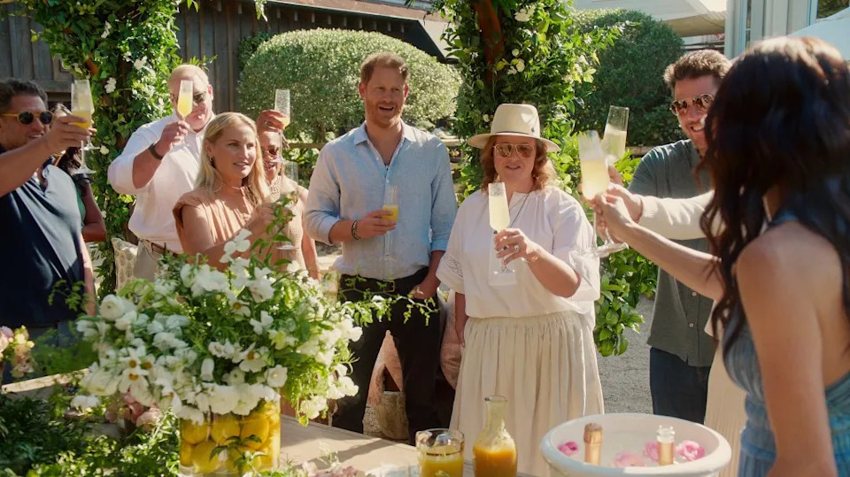 “When dining, the royal family has to be careful with shellfish due to shellfish poisoning, due to their work schedules,” he said. COURTESY OF NETFLIX