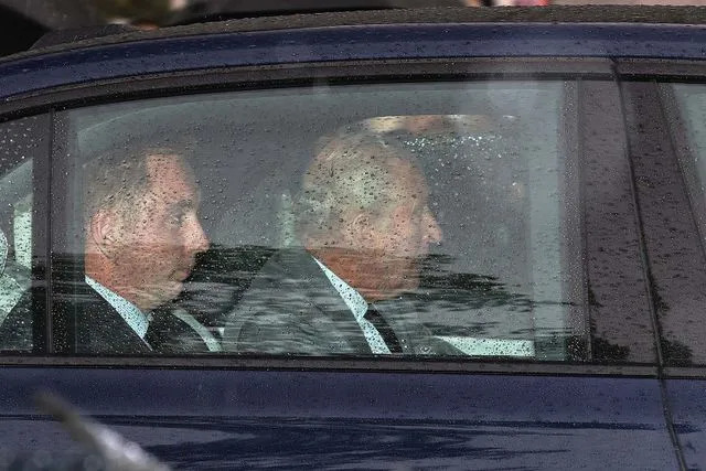 Belinda Jiao/Getty King Charles arriving back at Clarence House, London shortly before he met Prince Harry, on Sept. 10, 2025
