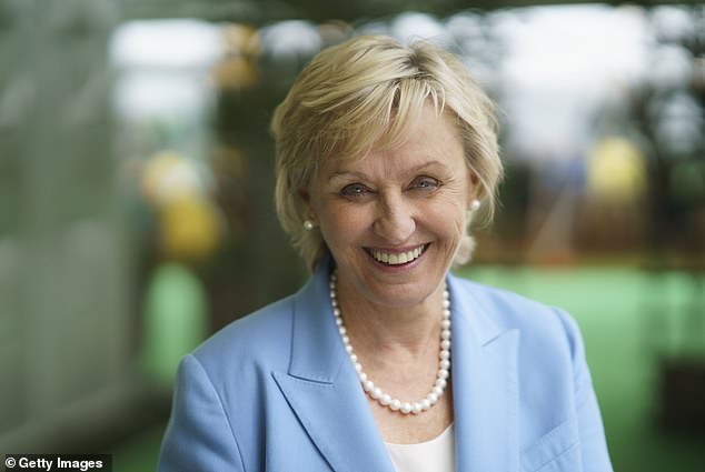 Tina Brown - pictured in June 2022 at the Hay Festival - is a royal author and former editor-in-chief of Vanity Fair