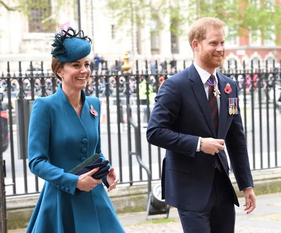 Getty Images Kate Middleton and Prince Harry