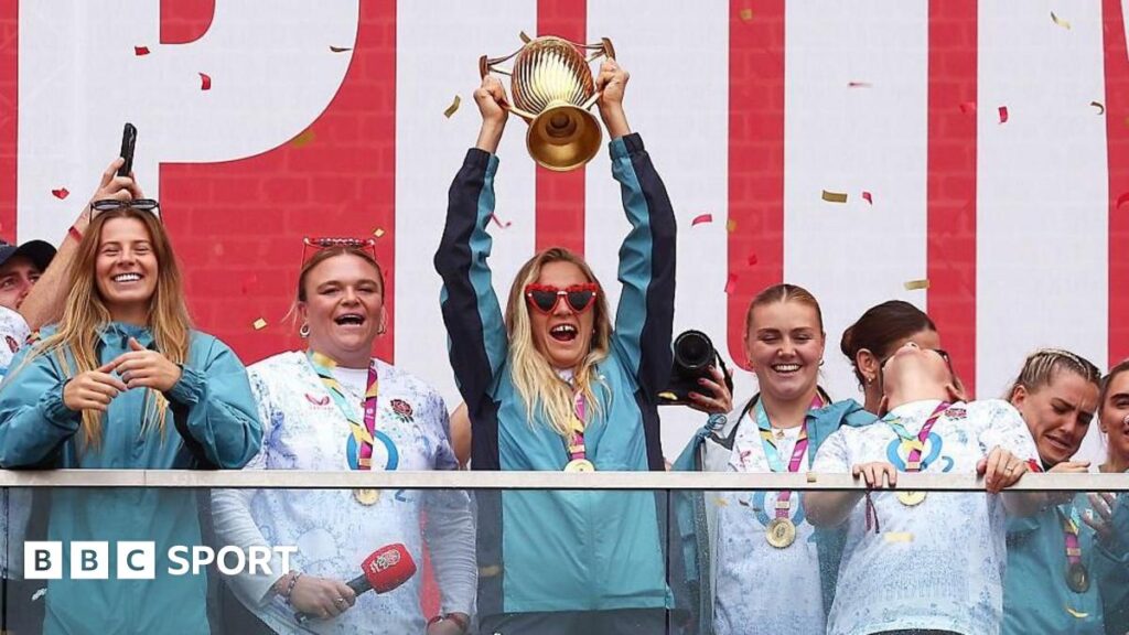 England’s Women’s Rugby World Cup winners hope to inspire next generation England's Women's Rugby World Cup winners hope to inspire next generation