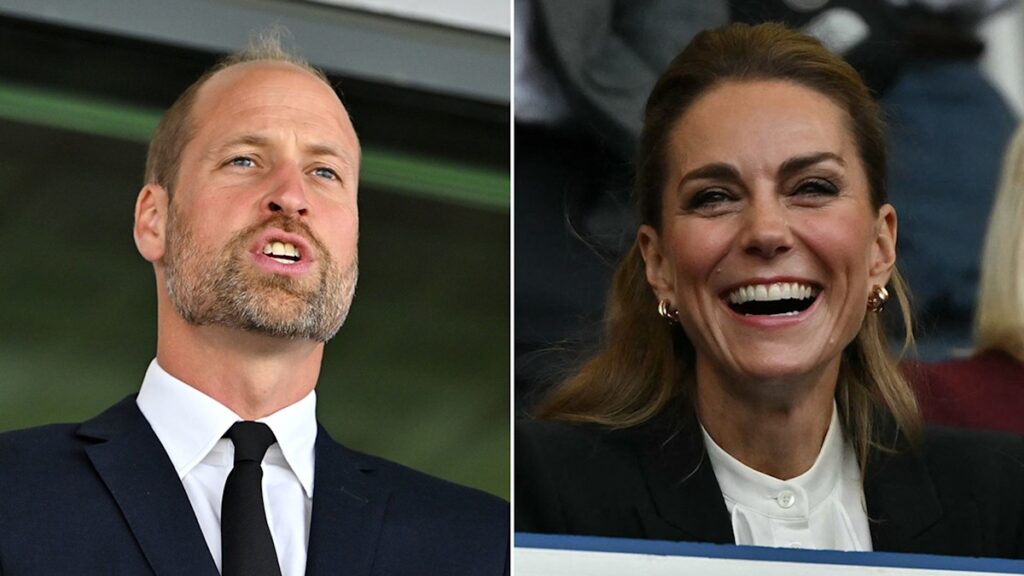 Prince William and Princess Kate step out separately to support rival rugby teams