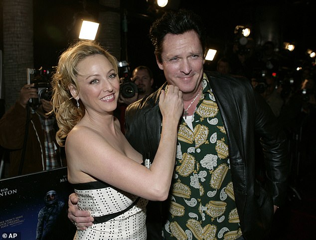 Sideways star Virginia is seen with her beloved brother Michael in 2007