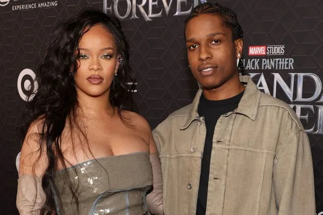  Jesse Grant/Getty Rihanna and A$AP Rocky