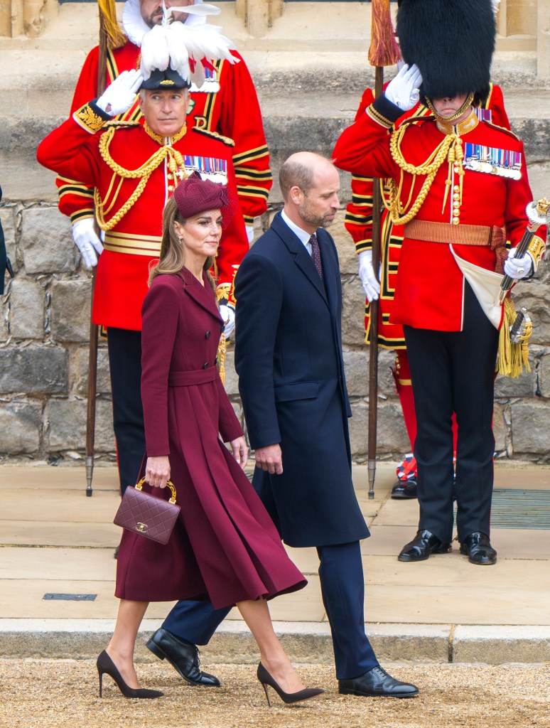 Kate Middleton and Prince William walking together