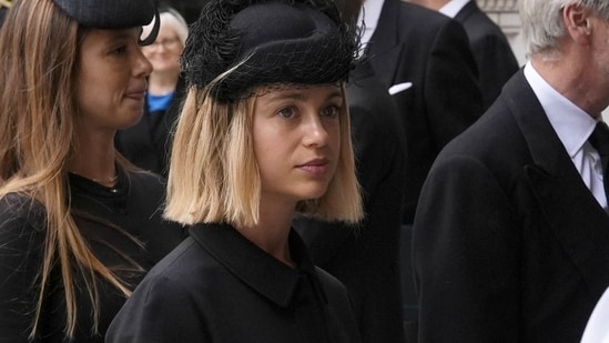 Lady Amelia Windsor arriving for the Requiem Mass service for the Duchess of Kent, at Westminster Cathedral, central London, September 16, 2025. This is the first Catholic funeral service held for a member of the royal family in modern British history. Katharine, the wife of the late Queen's cousin the Duke of Kent, converted to Catholicism in 1994. Jordan Pettitt/Pool via REUTERS(via REUTERS)