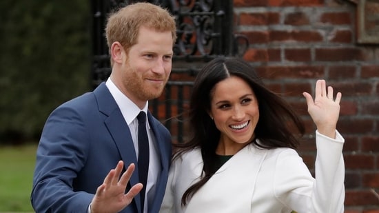 Prince Harry and Meghan Markle. (AP)