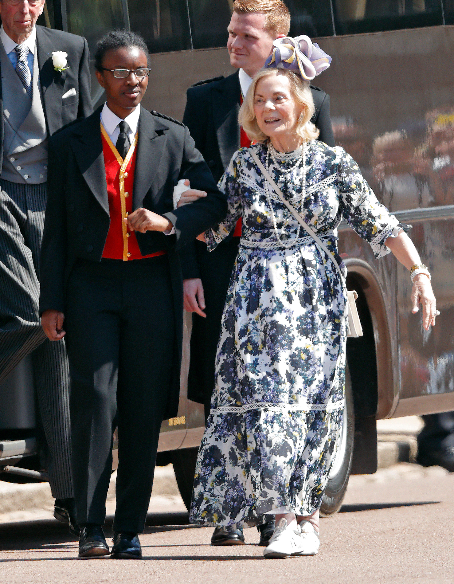 The Duchess of Kent wore sneakers at Prince Harry and Meghan Markle's wedding