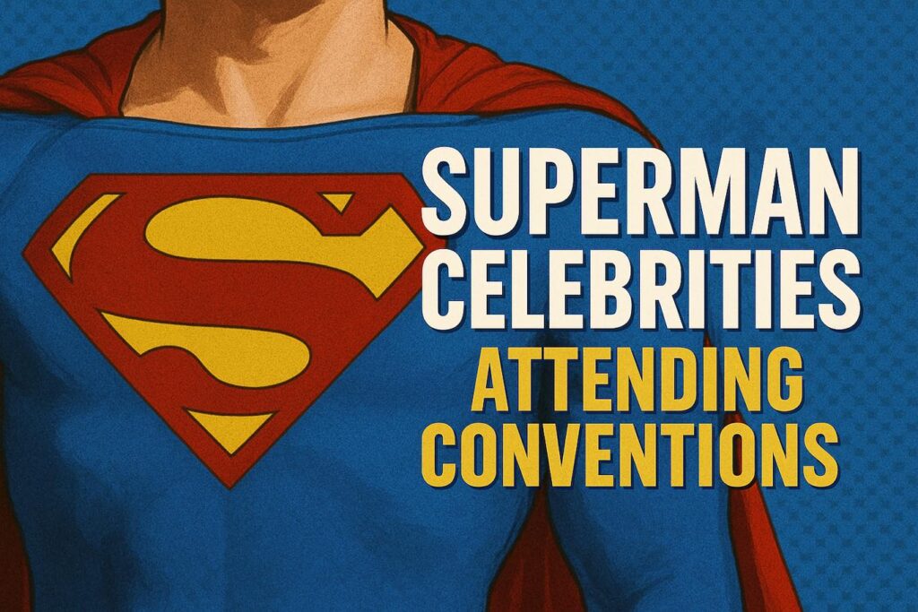 Superman Celebrities Attending Conventions Next Weekend (September 25-28, 2025)