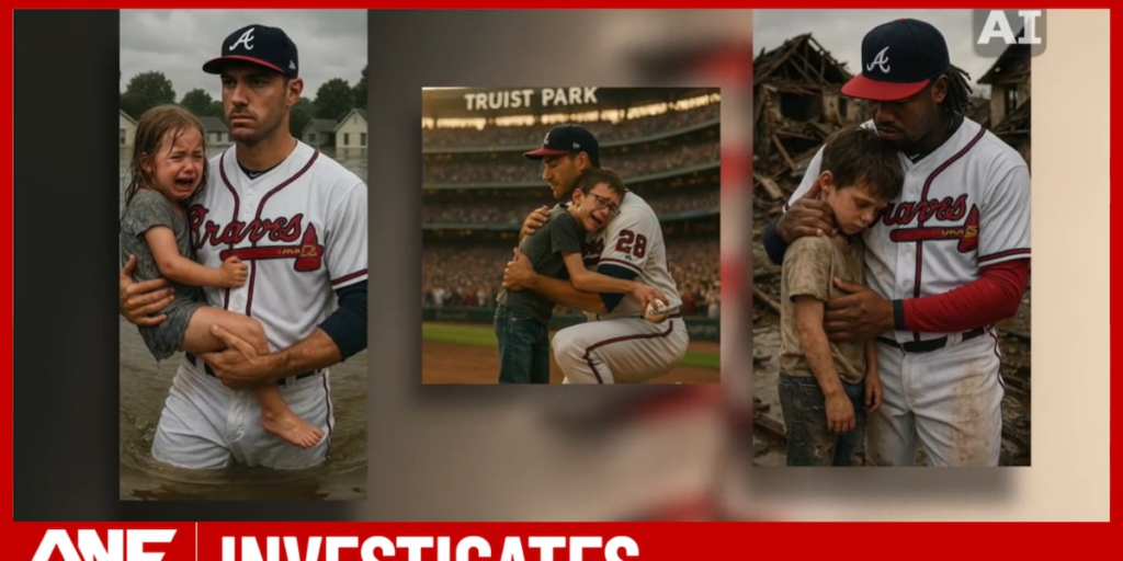 Braves fans targeted by AI-powered scammers using fake celebrity images