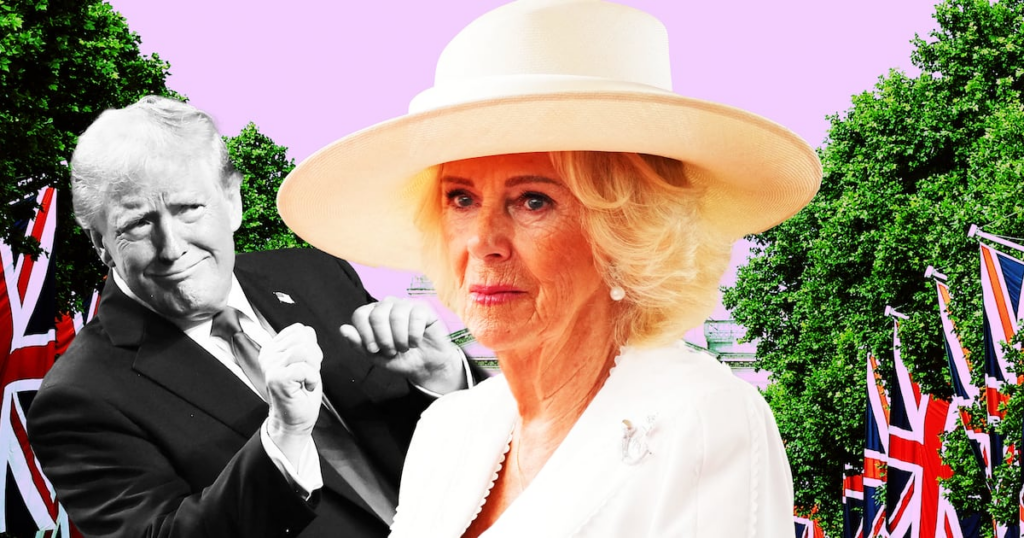 Queen Camilla Says She Is Sick Hours Before Trump Arrives in U.K.