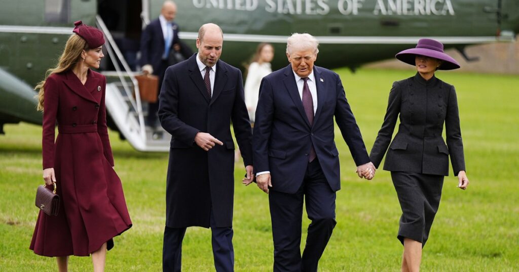 President Trump Shakes Hands With Royal Family Upon U.K. Arrival President Trump Shakes Hands With Royal Family Upon U.K. Arrival