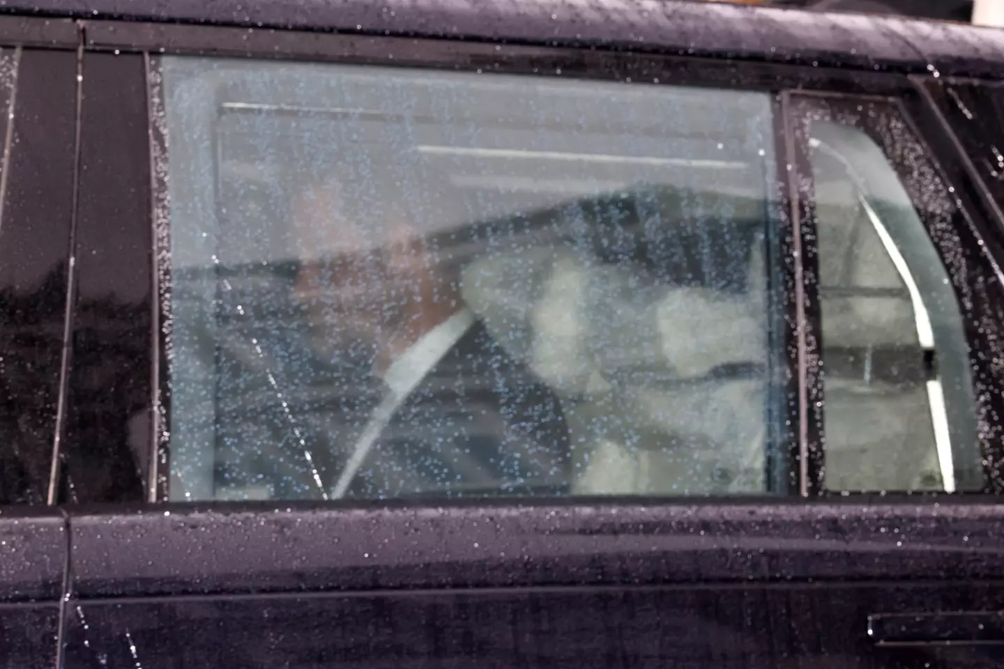 He arrived at Clarence House on September 10, where he stayed for just under an hour (TOBY SHEPHEARD/AFP via Getty Images)