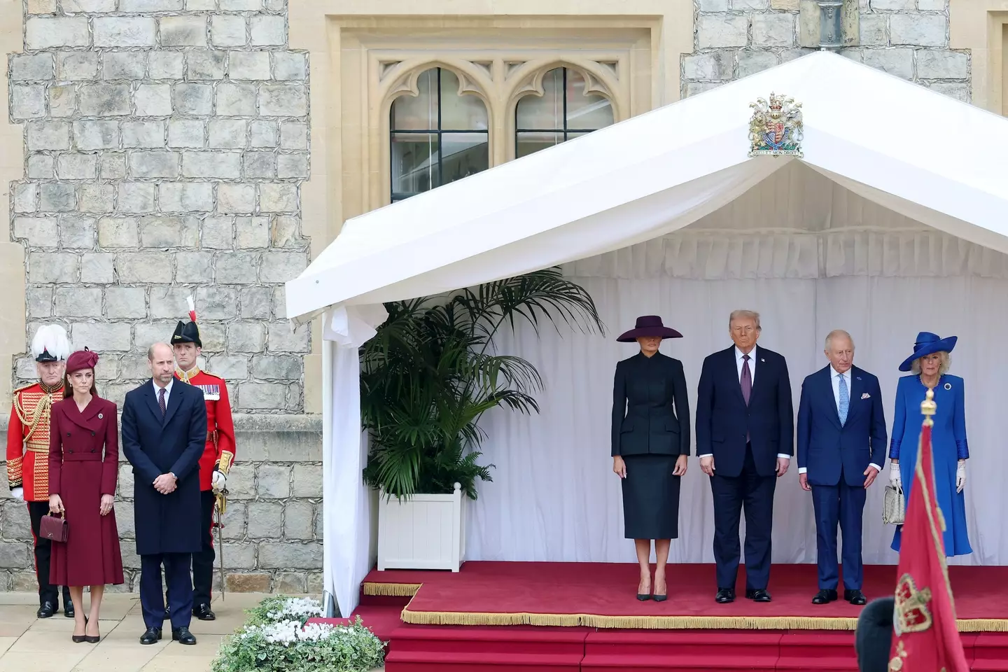 Donald and Melania Trump are on a two-day long state visit to the UK (Chris Jackson/Getty Images)