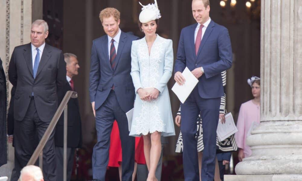 Harry, Kate Middleton e William