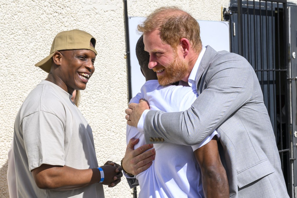 Prince Harry in Nottingham