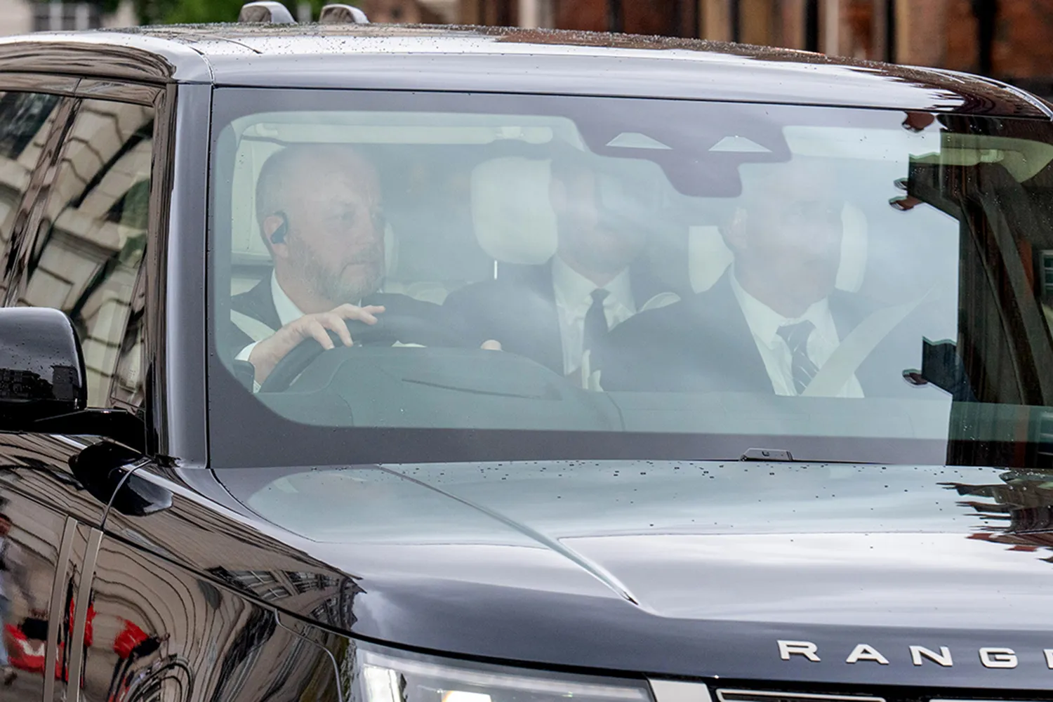 Prince Harry arriving in London for charitable visits and royal reconciliation