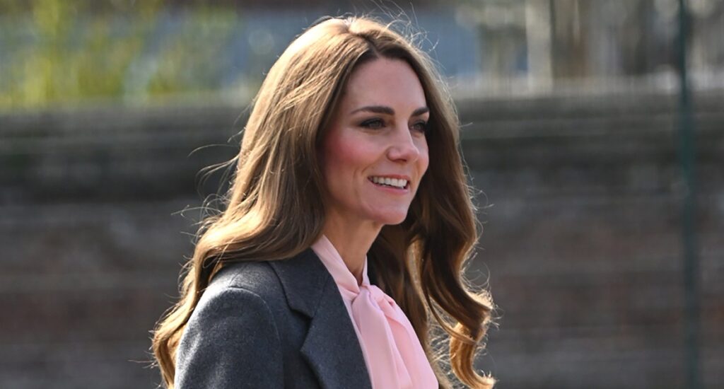 Kate Middleton’s Blush-Pink Blouse Was the Perfect Unexpected Pop