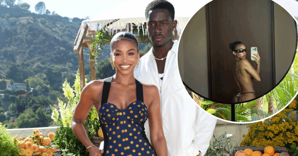 Lori Harvey Goes Topless After Being Spotted With Ex Damson Idris Lori Harvey Goes Topless After Being Spotted With Ex Damson Idris