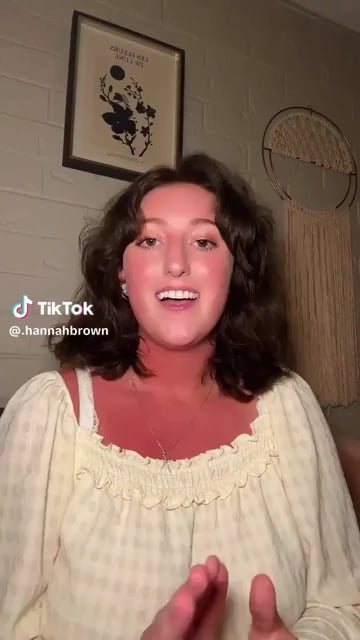 In some uplifting news: TikToker Hannah Brown, who became internet famous for doing waitress skits, has lost over 140k followers in a day after being spotted at Charlie Kirk's vigil. Here is her condescending response to the backlash