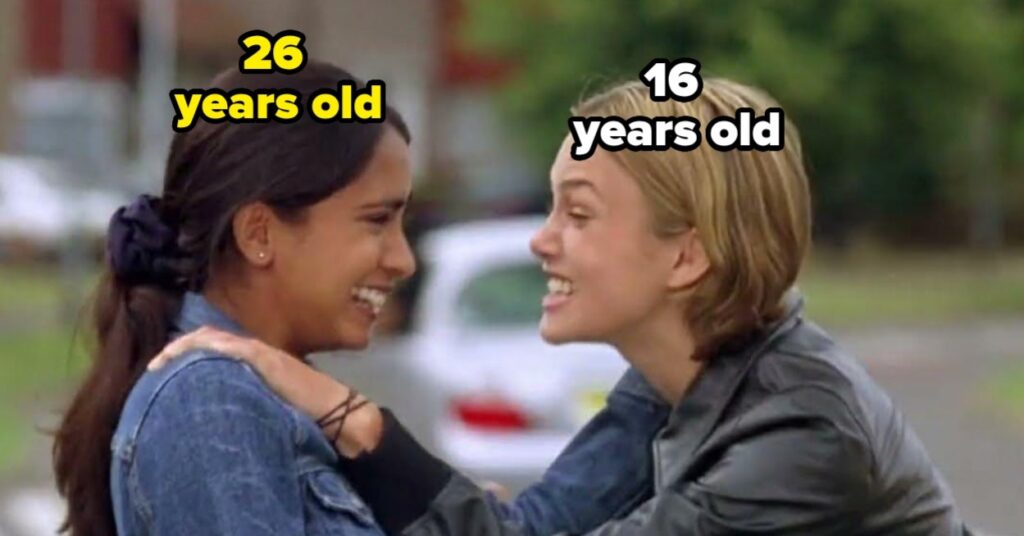 28 Actors With The Biggest Age Gaps Between Them And The Teenagers They Played