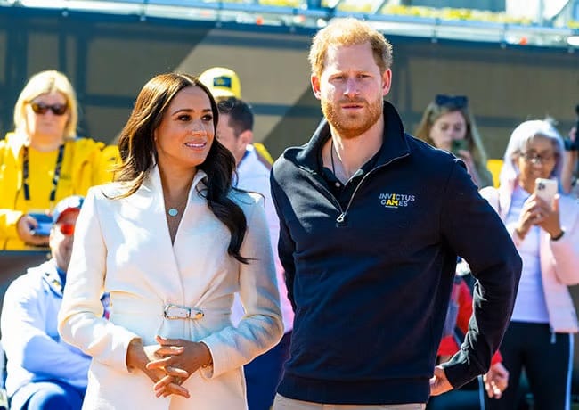 Prince Harry and Meghan Markle Invictus Games The Hague