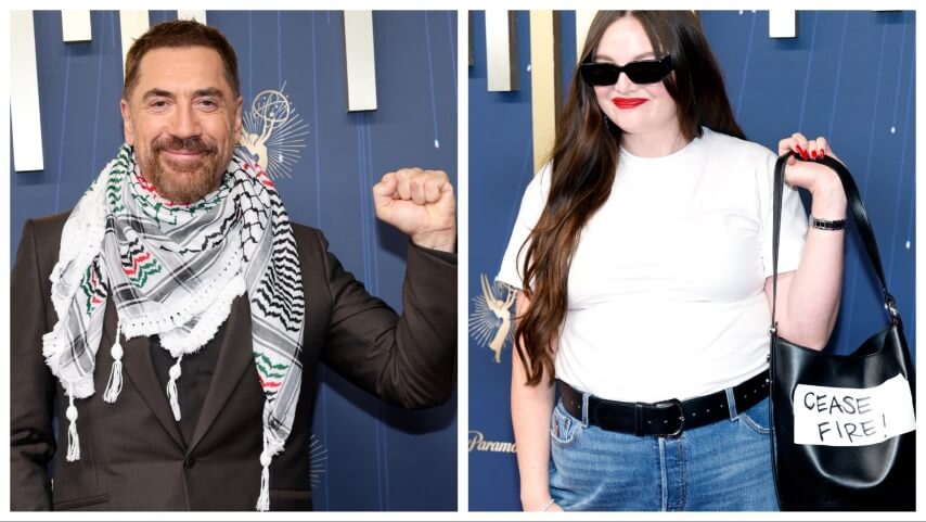 Javier Bardem, Meg Stalter support Palestine on Emmys red carpet Javier Bardem, Meg Stalter support Palestine on Emmys red carpet