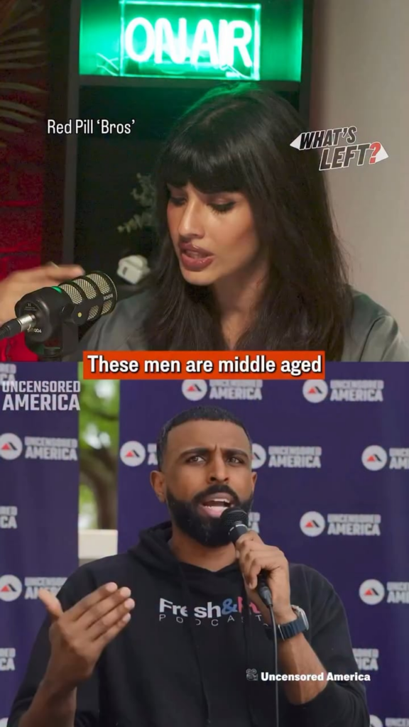 Jameela Jamil on Red Pill Bros