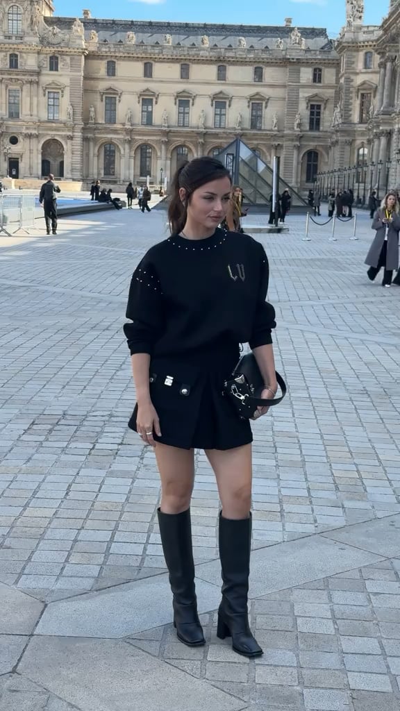 Ana de Armas - Arrives at the Louis Vuitton Womenswear Spring/Summer (2026 ) Show as part of Paris Fashion Week - IG September (2025)