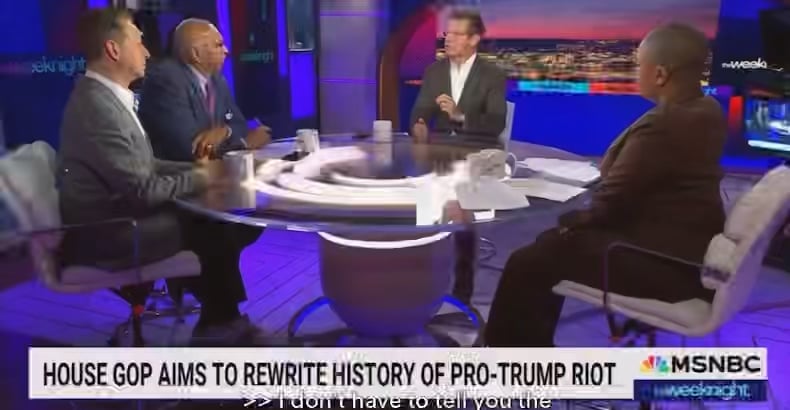 Swalwell: "He’s telling you not to see your neighbor being chased through a Home Depot parking, he'a telling you not to see the drawing he made for Jeffrey Epstein. My theme is to put Truth over Trump."