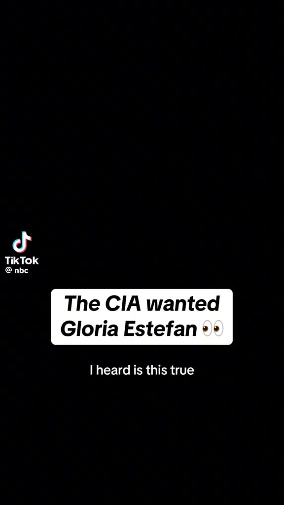 The CIA tried to recruit Gloria Estefan for her linguistic skills