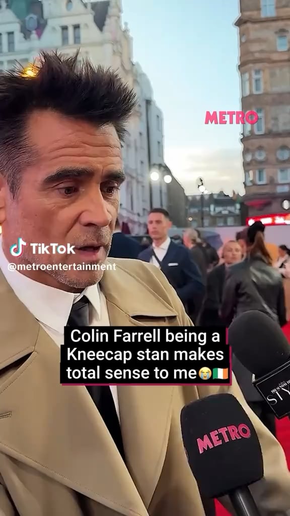 Colin Farrell praises the Kneecap film