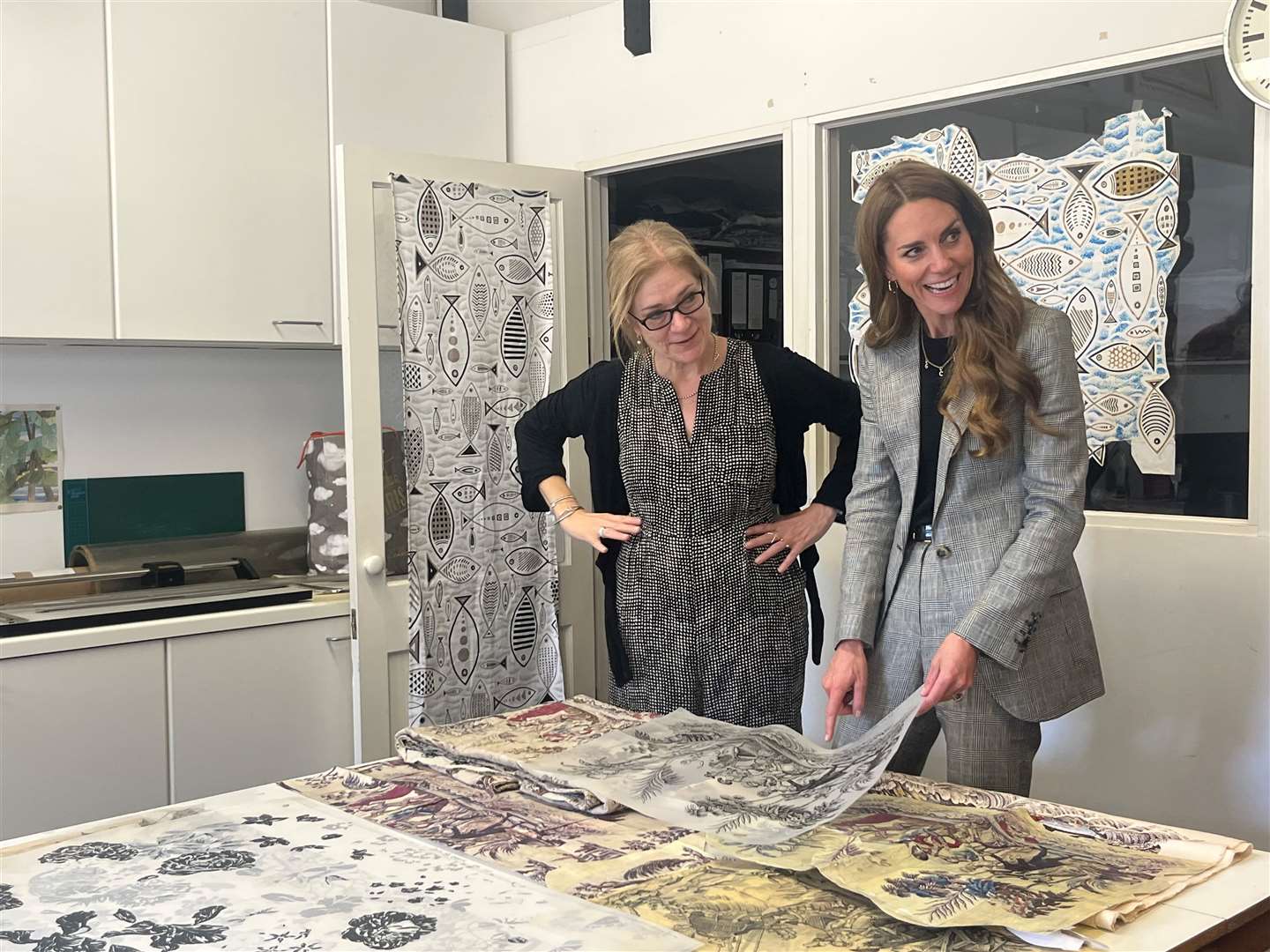 Princess Kate also visited Kent last week